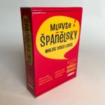 přední pohled na krabici s výukou španělštiny