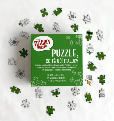 multimediální puzzle - italsky hravě