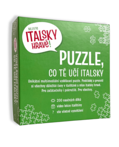 multimediální puzzle - italsky hravě