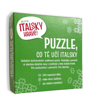 multimediální puzzle - italsky hravě