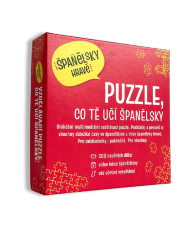multimediální puzzle - španělsky hravě