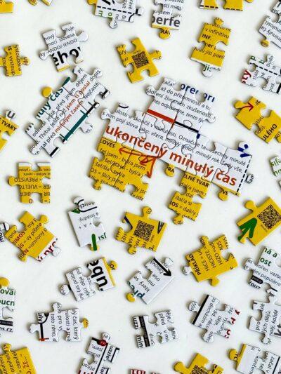 multimediální puzzle - španělsky hravě